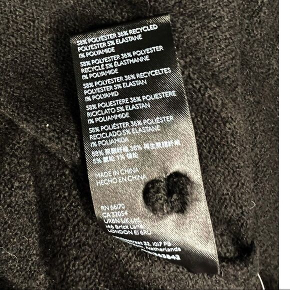 Anthropologie Dolman V-Neck Sweater in Black - Picture 7 of 8